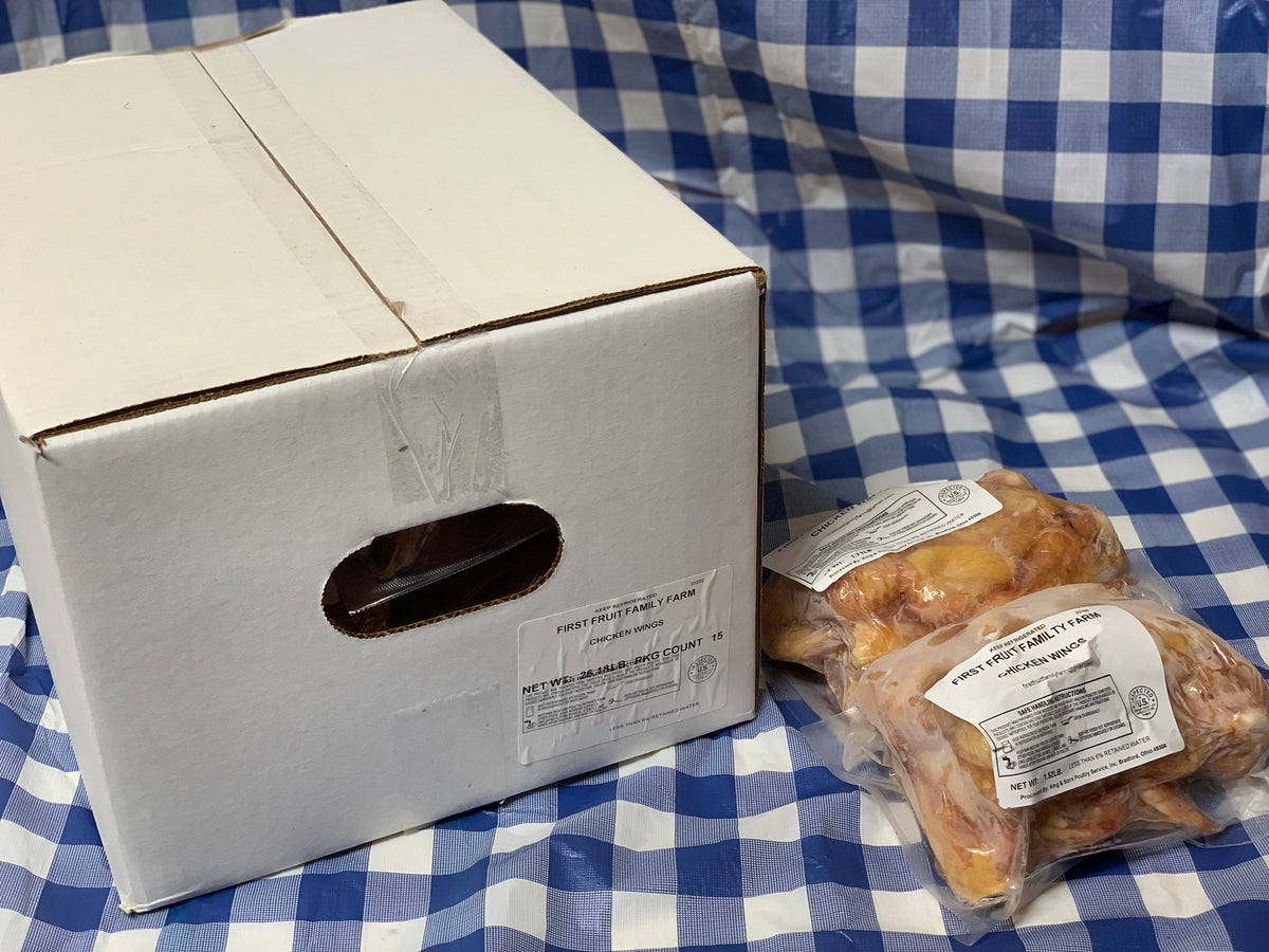 Case of Wings First Fruits Family Farms