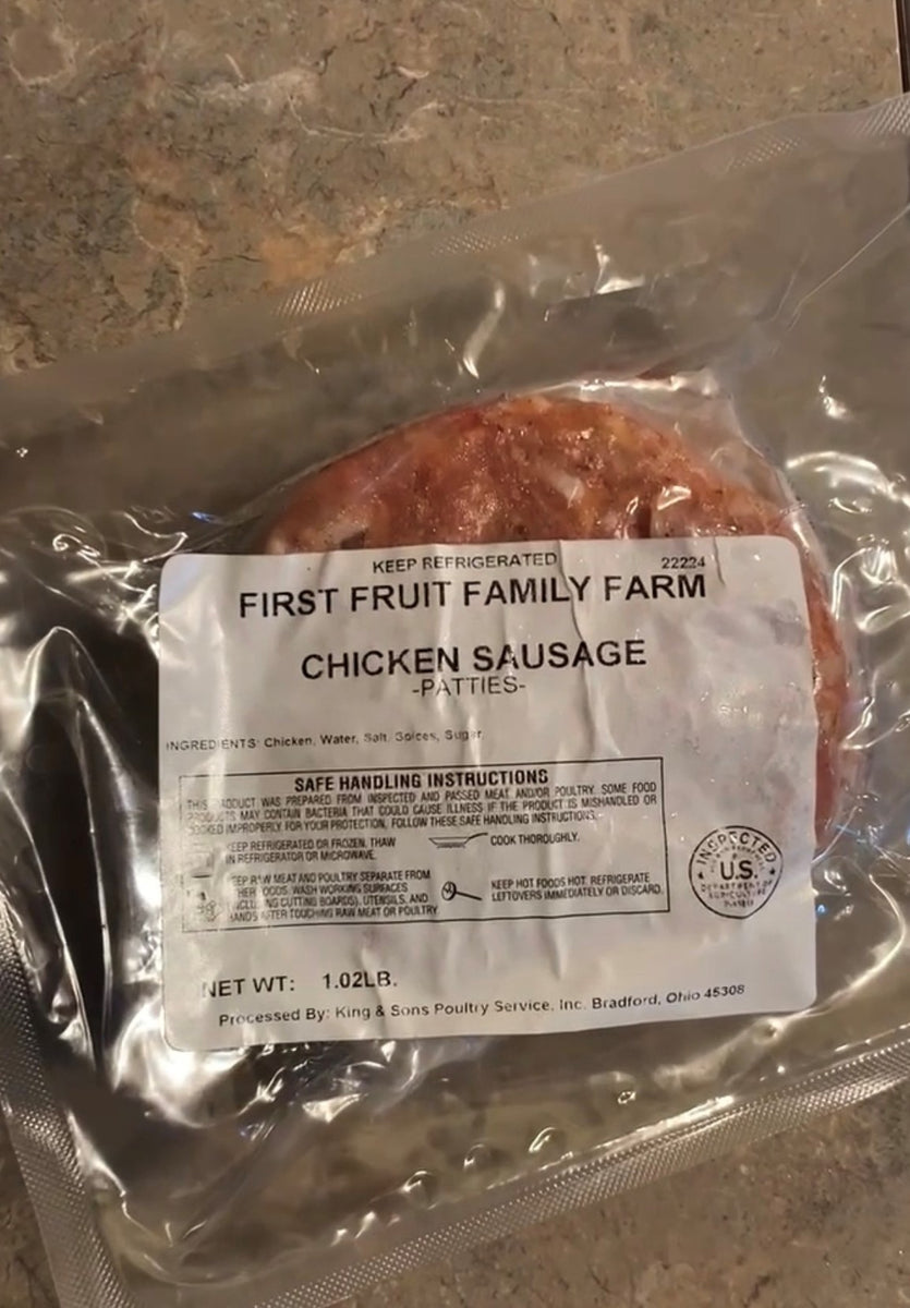 Chicken Patties First Fruits Family Farms
