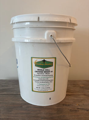 Whole Cell Crushed Wheat #1- Bucket