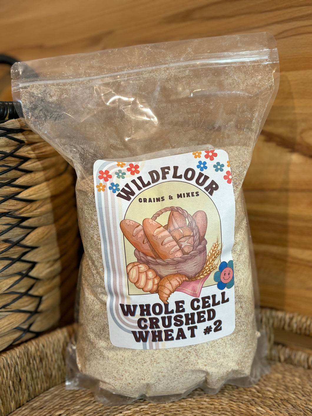 Crushed Whole-Cell Wheat #2