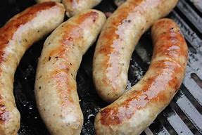 Pork Cased Sausages, Brats